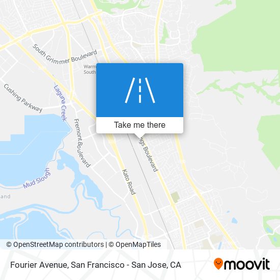 Fourier Avenue map