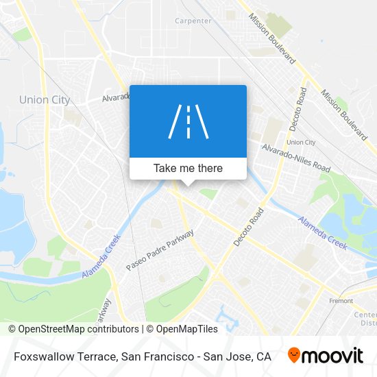 Mapa de Foxswallow Terrace