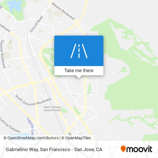 Gabrielino Way map