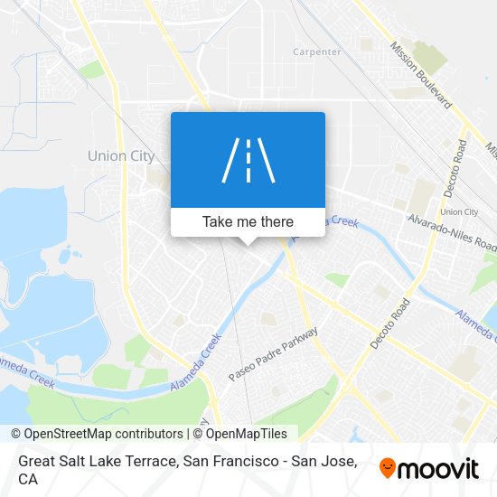 Great Salt Lake Terrace map