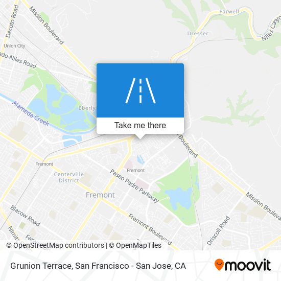 Grunion Terrace map