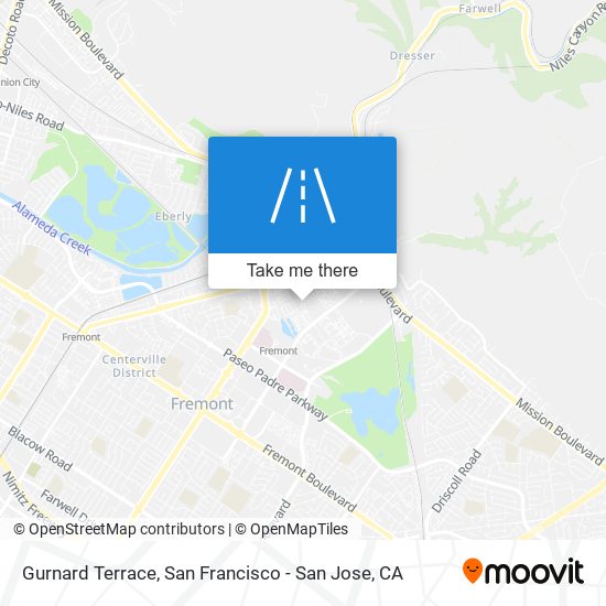 Gurnard Terrace map