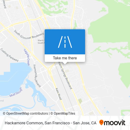 Mapa de Hackamore Common