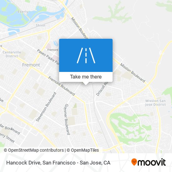 Hancock Drive map