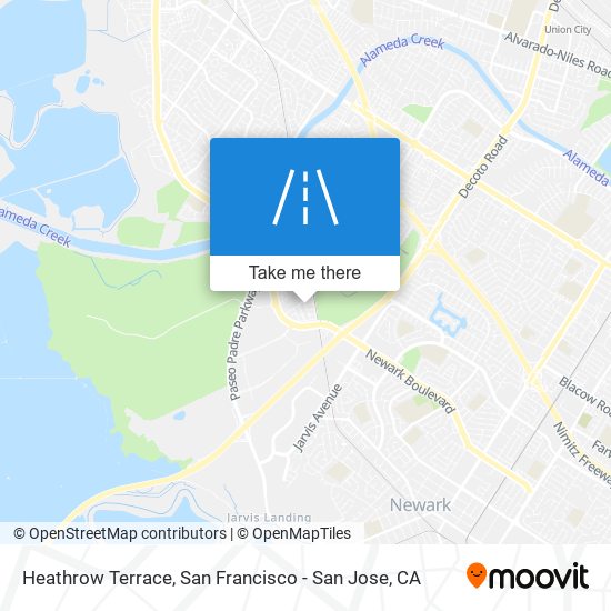 Heathrow Terrace map