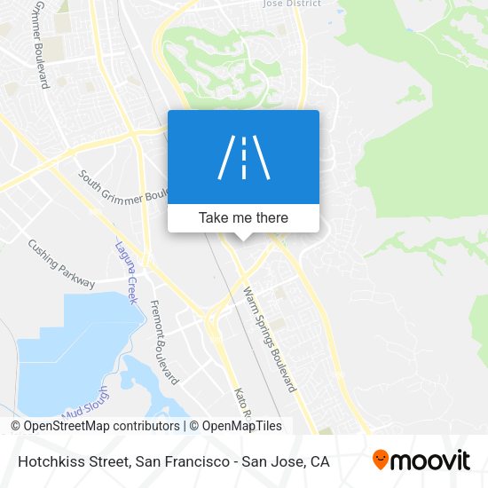 Hotchkiss Street map