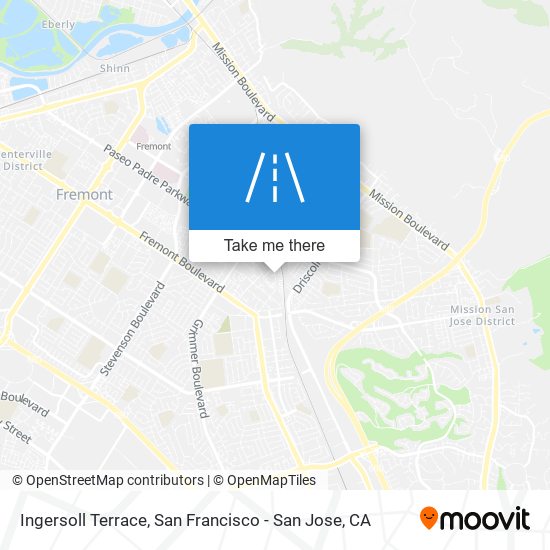 Ingersoll Terrace map