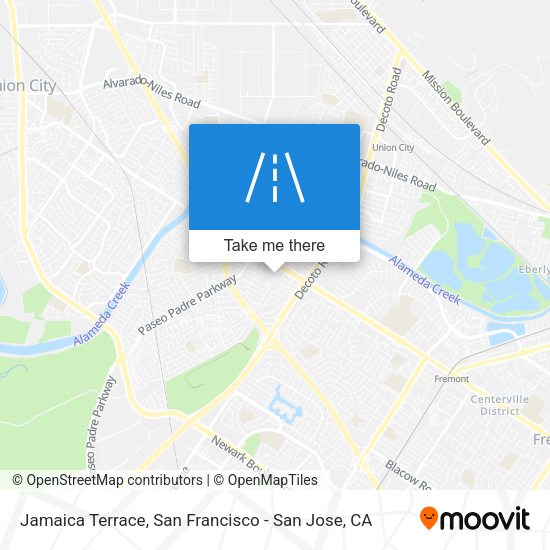 Jamaica Terrace map