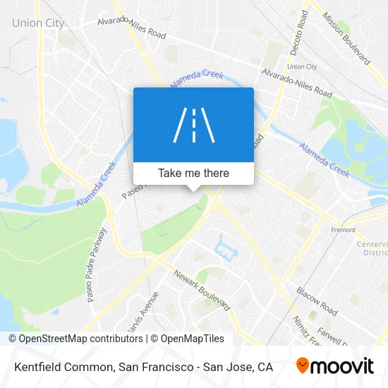 Mapa de Kentfield Common