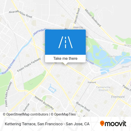 Mapa de Kettering Terrace
