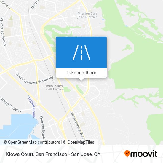 Mapa de Kiowa Court