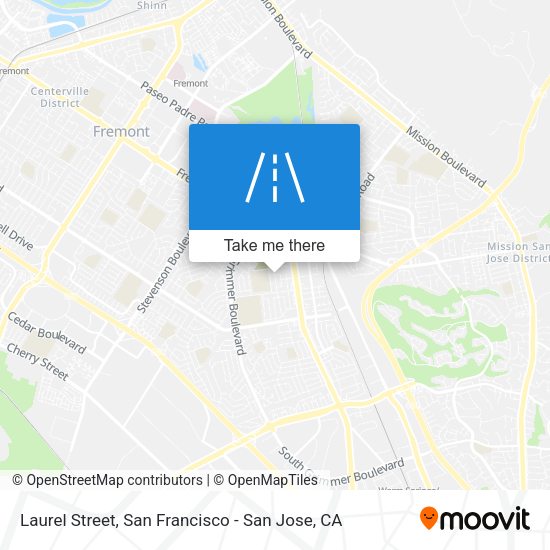 Mapa de Laurel Street