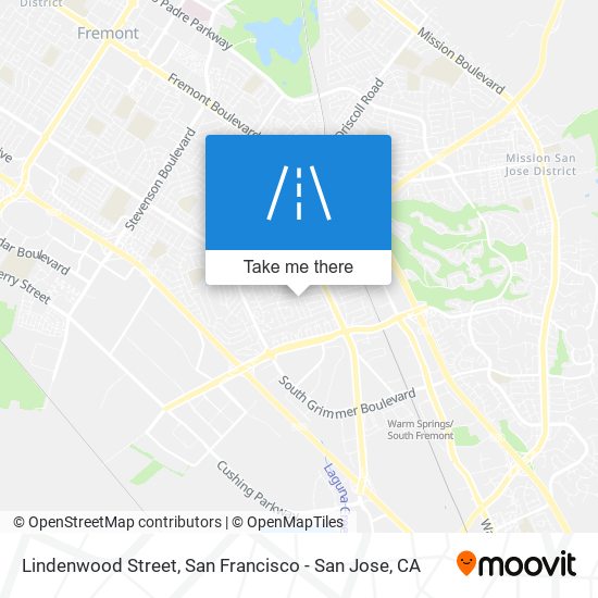 Lindenwood Street map