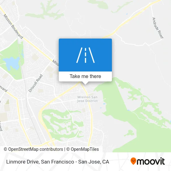 Linmore Drive map