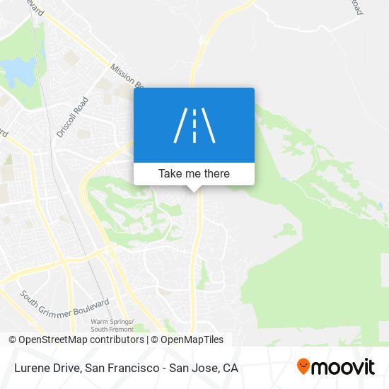 Lurene Drive map