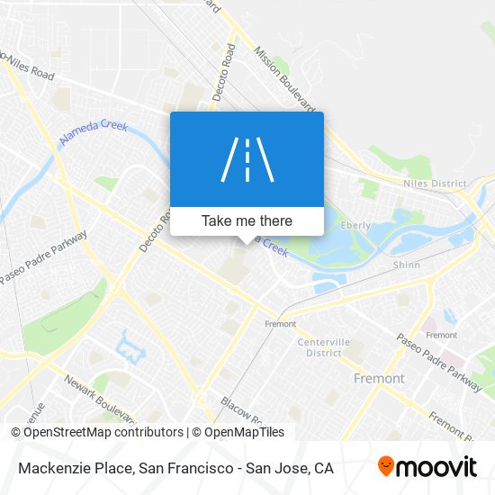 Mackenzie Place map