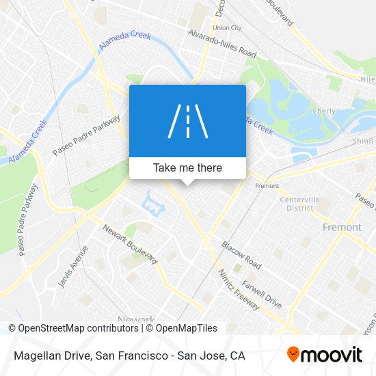 Magellan Drive map