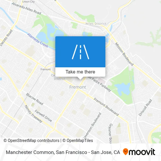 Manchester Common map