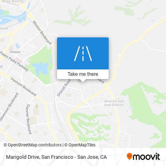 Marigold Drive map