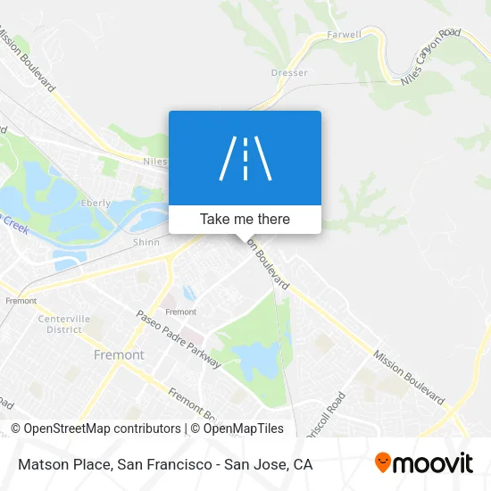 Mapa de Matson Place