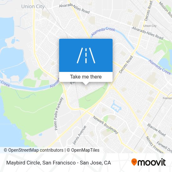 Mapa de Maybird Circle