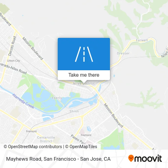 Mapa de Mayhews Road