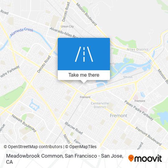 Meadowbrook Common map