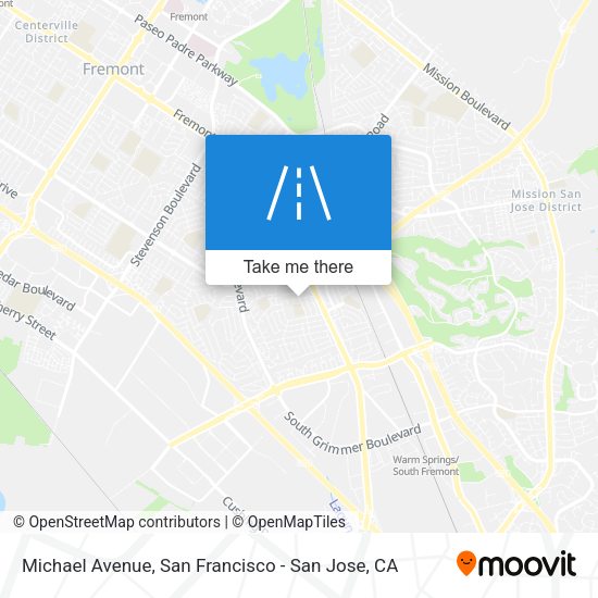 Mapa de Michael Avenue