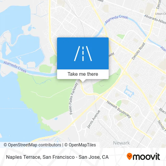 Naples Terrace map