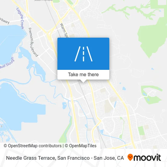 Needle Grass Terrace map