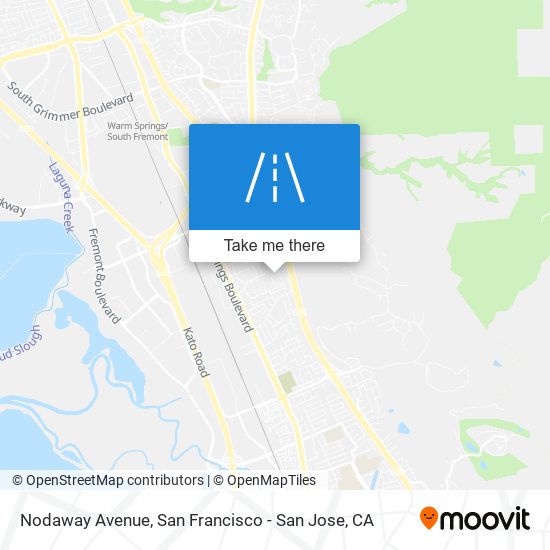 Mapa de Nodaway Avenue