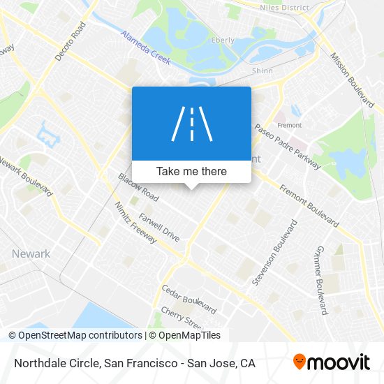 Mapa de Northdale Circle