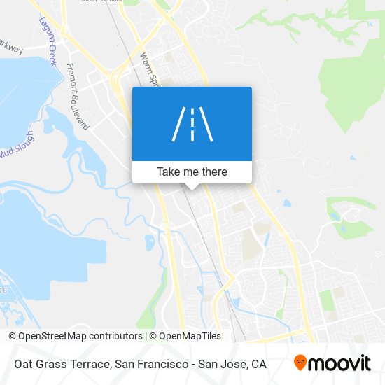 Oat Grass Terrace map