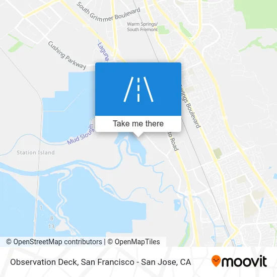 Observation Deck map