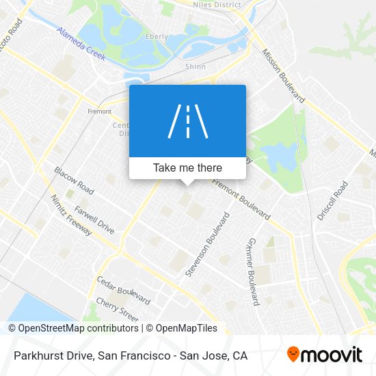 Mapa de Parkhurst Drive