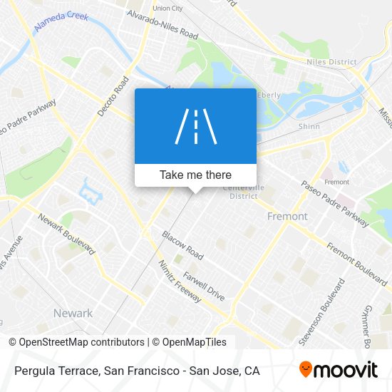 Mapa de Pergula Terrace
