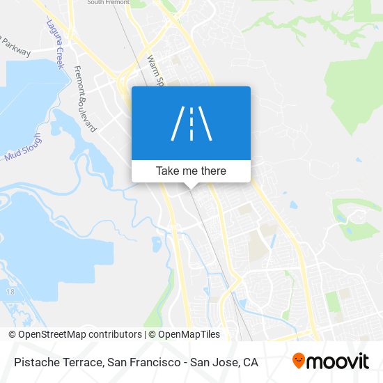 Pistache Terrace map