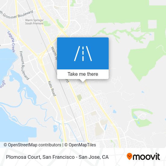 Plomosa Court map