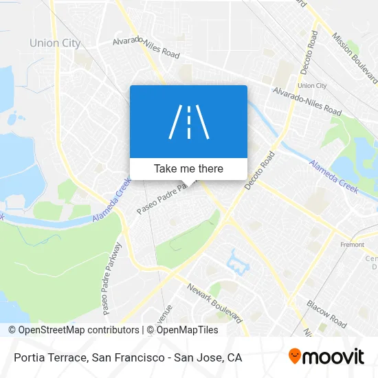 Portia Terrace map