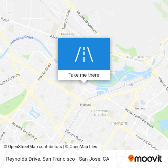 Reynolds Drive map