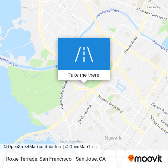 Roxie Terrace map