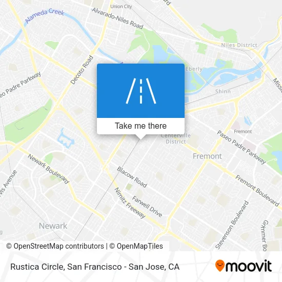 Mapa de Rustica Circle