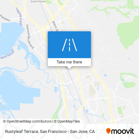 Rustyleaf Terrace map