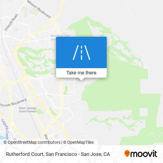 Mapa de Rutherford Court