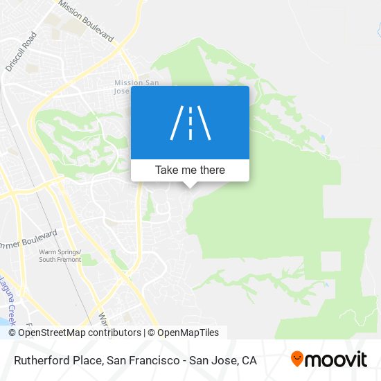 Mapa de Rutherford Place