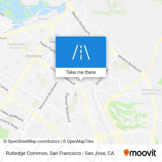 Mapa de Rutledge Common