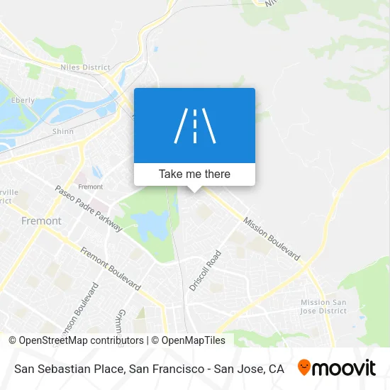 San Sebastian Place map