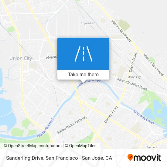 Sanderling Drive map