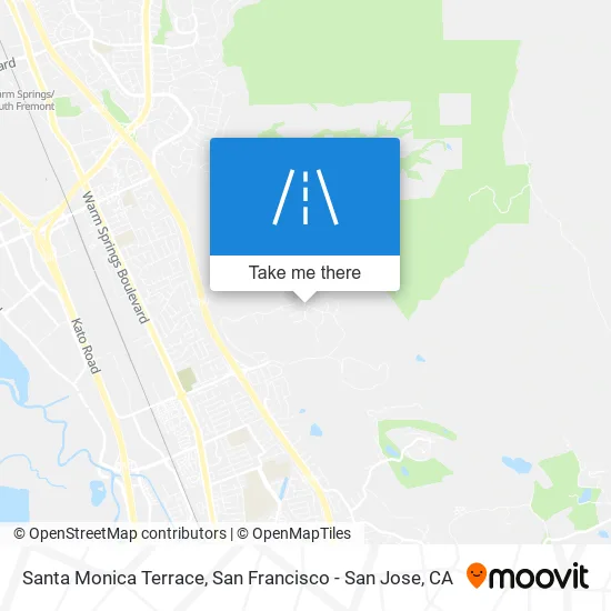 Santa Monica Terrace map
