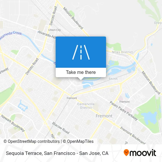 Sequoia Terrace map